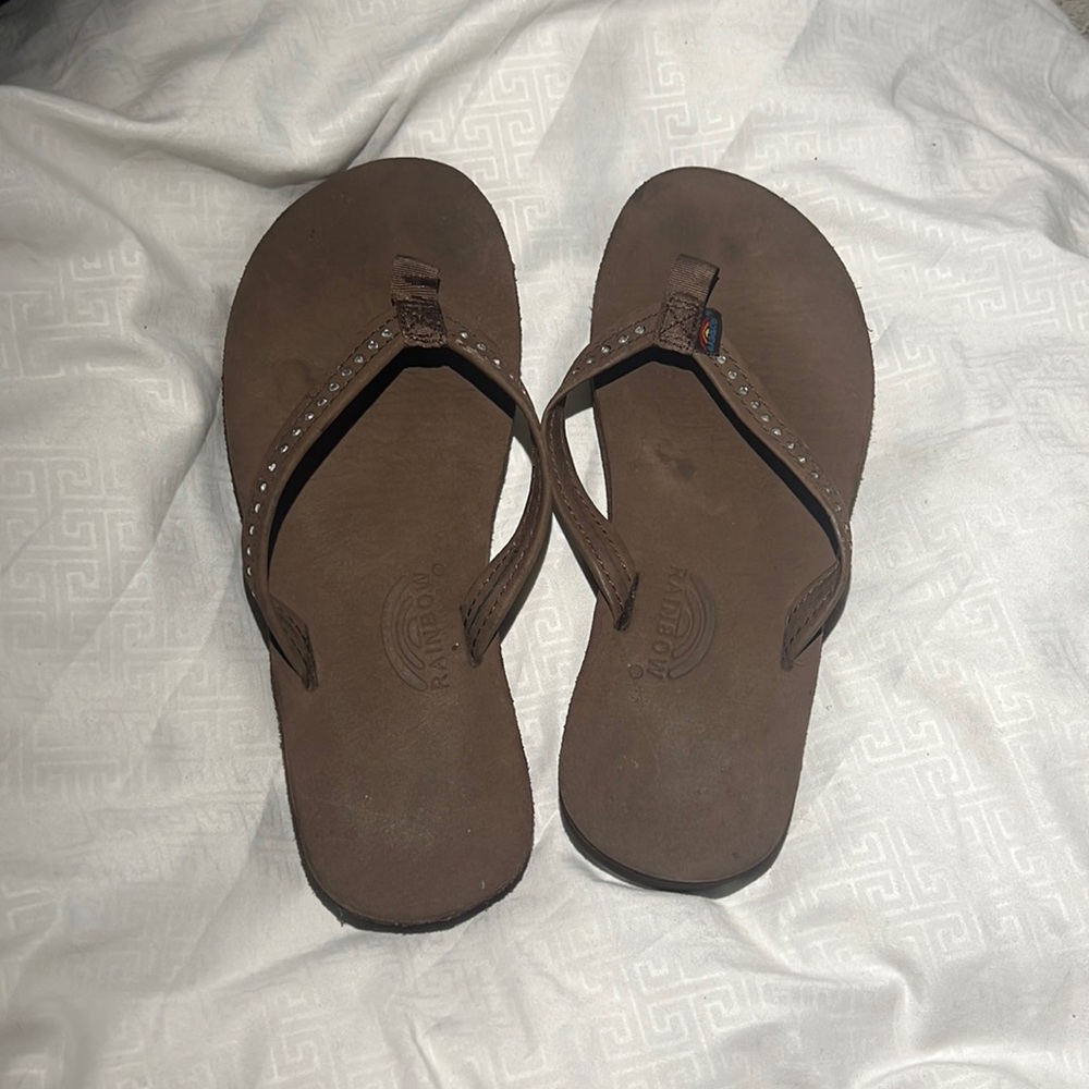 Rainbow Kids Crystal Sandals